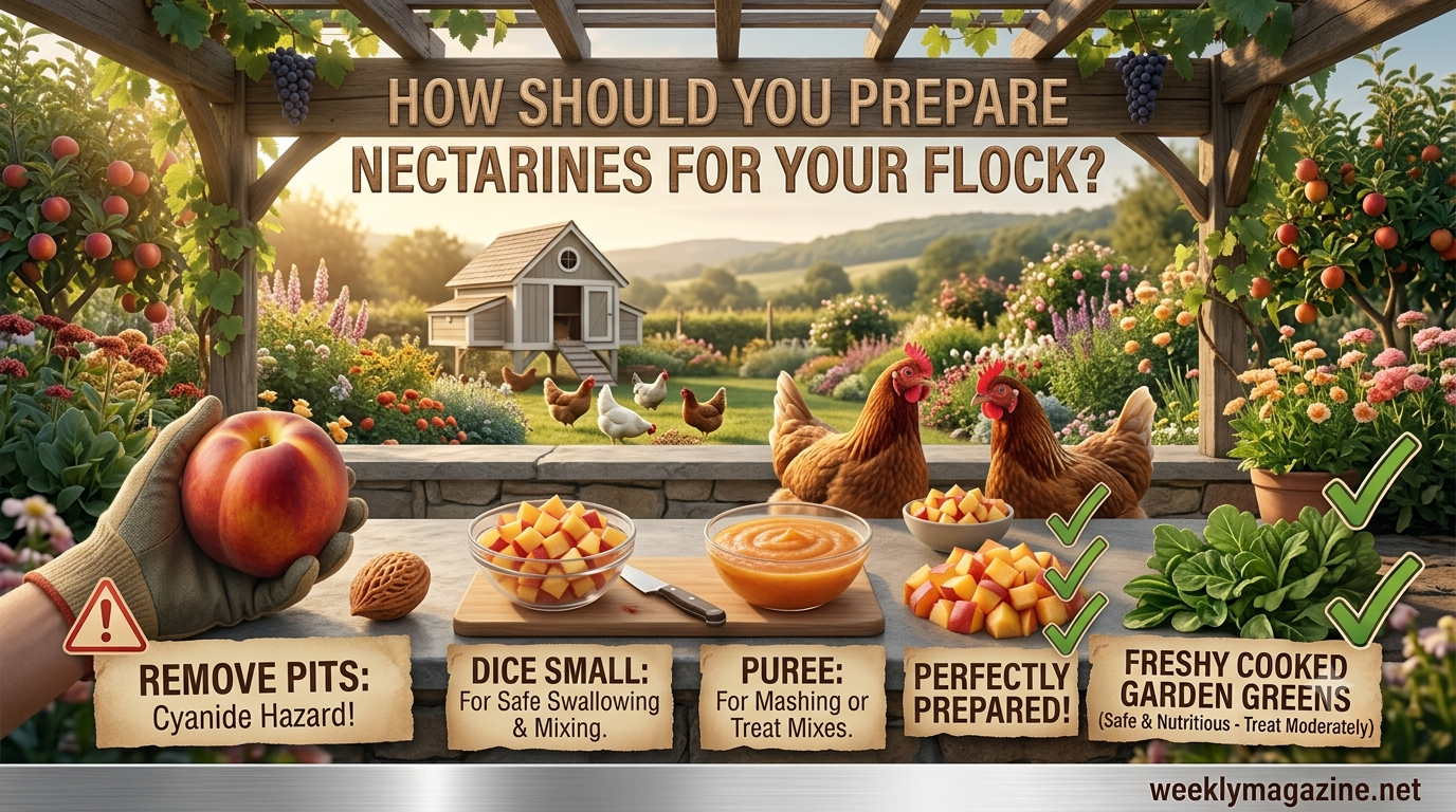 CAN CHICKENS EAT NECTARINES?
