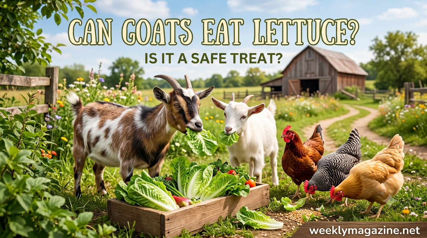 Can Goats eat Lettuce?