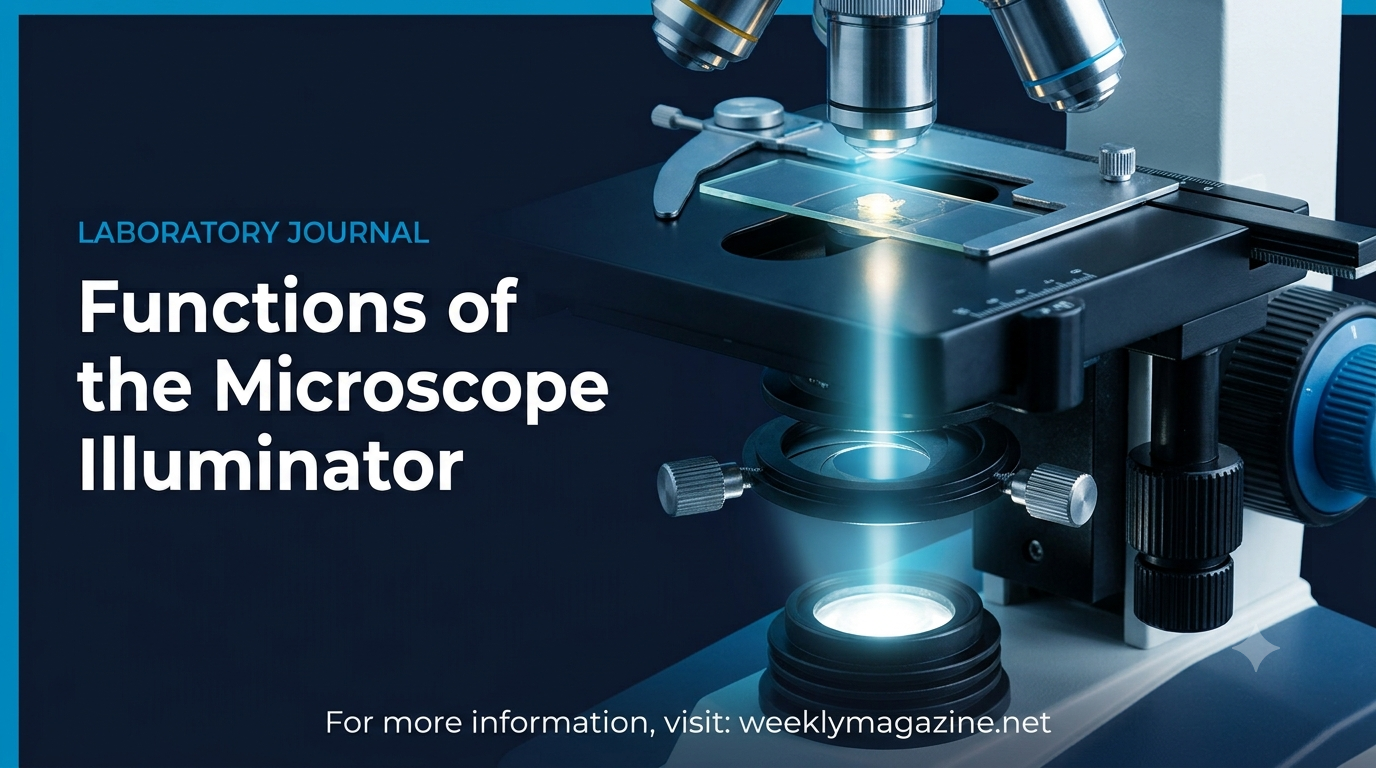 function of the illuminator on microscope