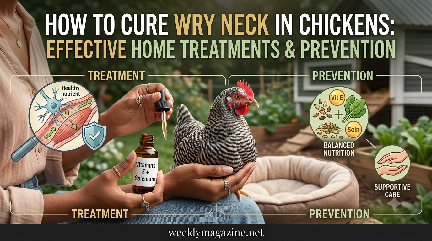 Wry Neck in Chickens