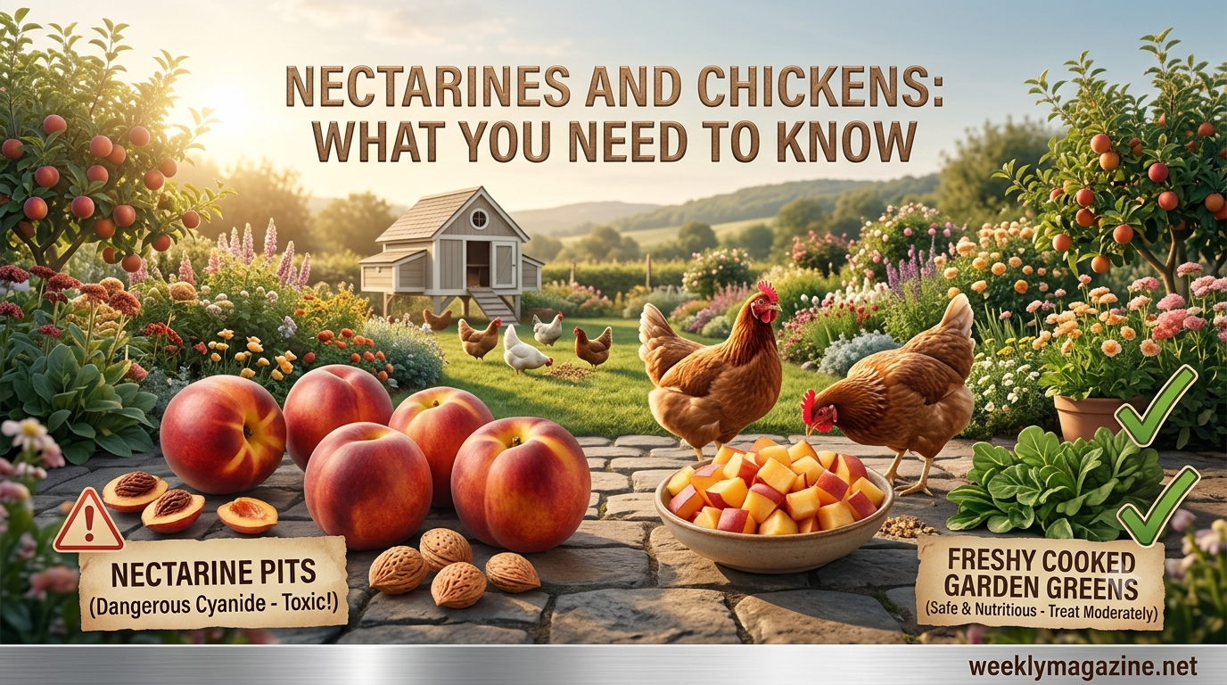 CAN CHICKENS EAT NECTARINES?