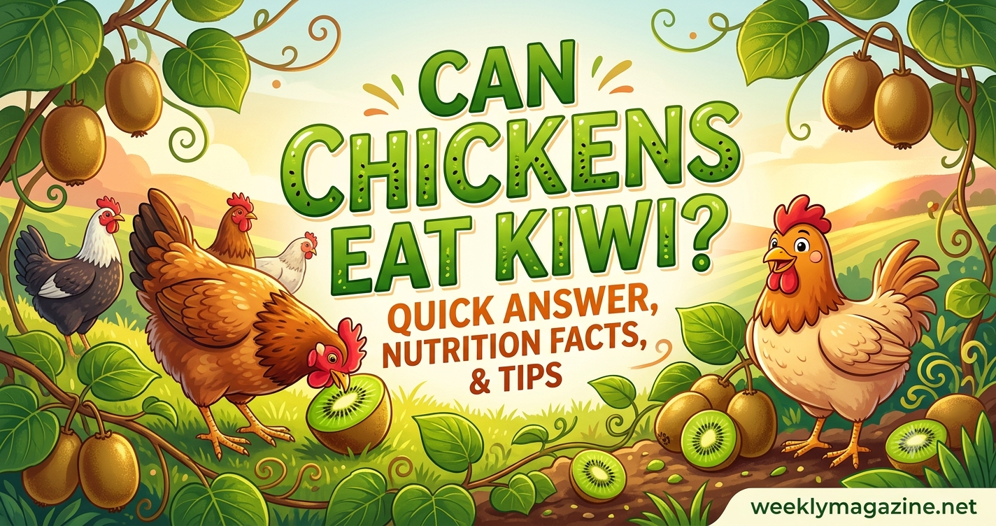 Can Chickens Eat Kiwi?