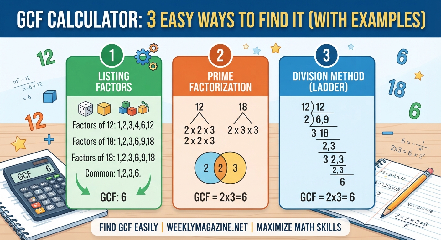 GCF Calculator