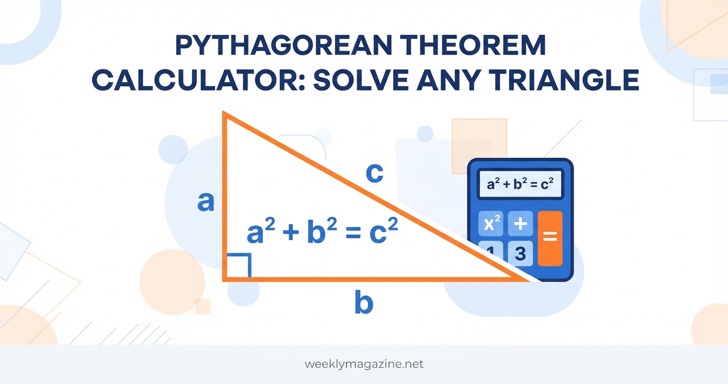 pythagorean theorem calculator
