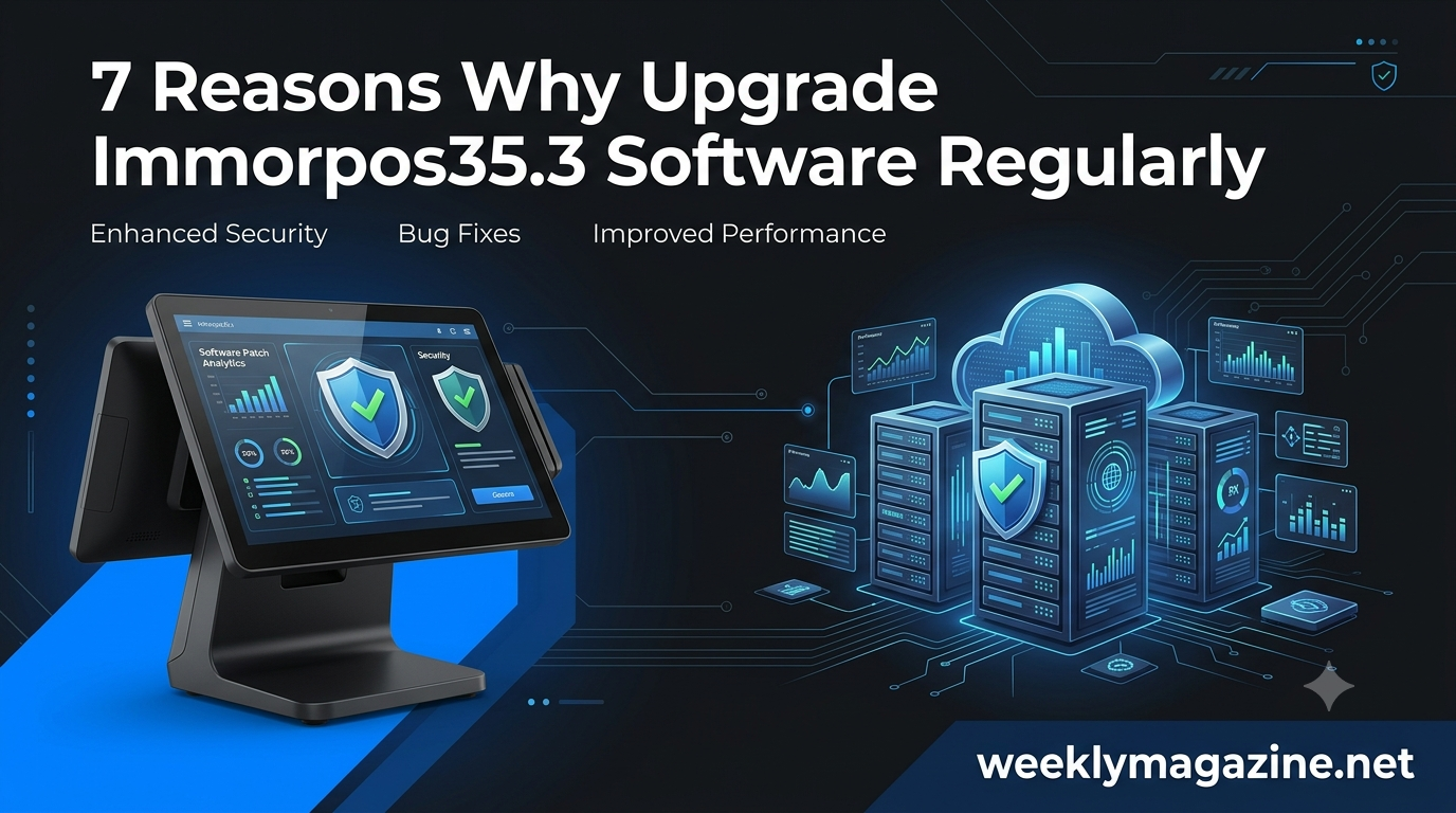 why upgrade immorpos35.3 software regularly