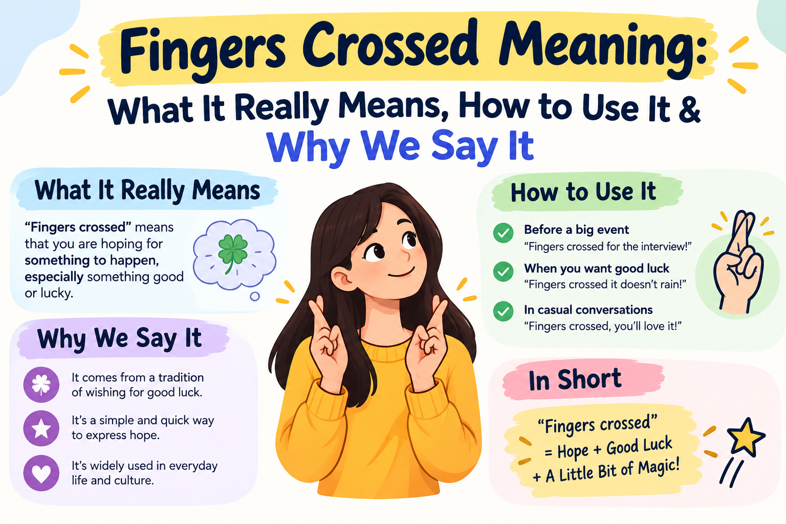 fingers crossed meaning