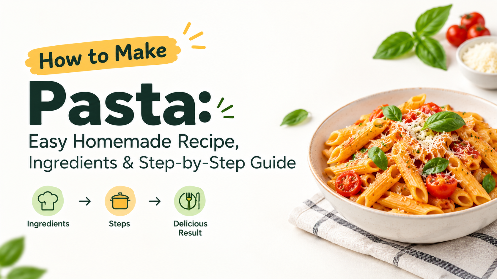 how to make pasta