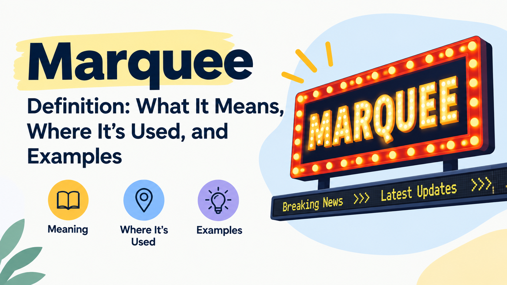 marquee