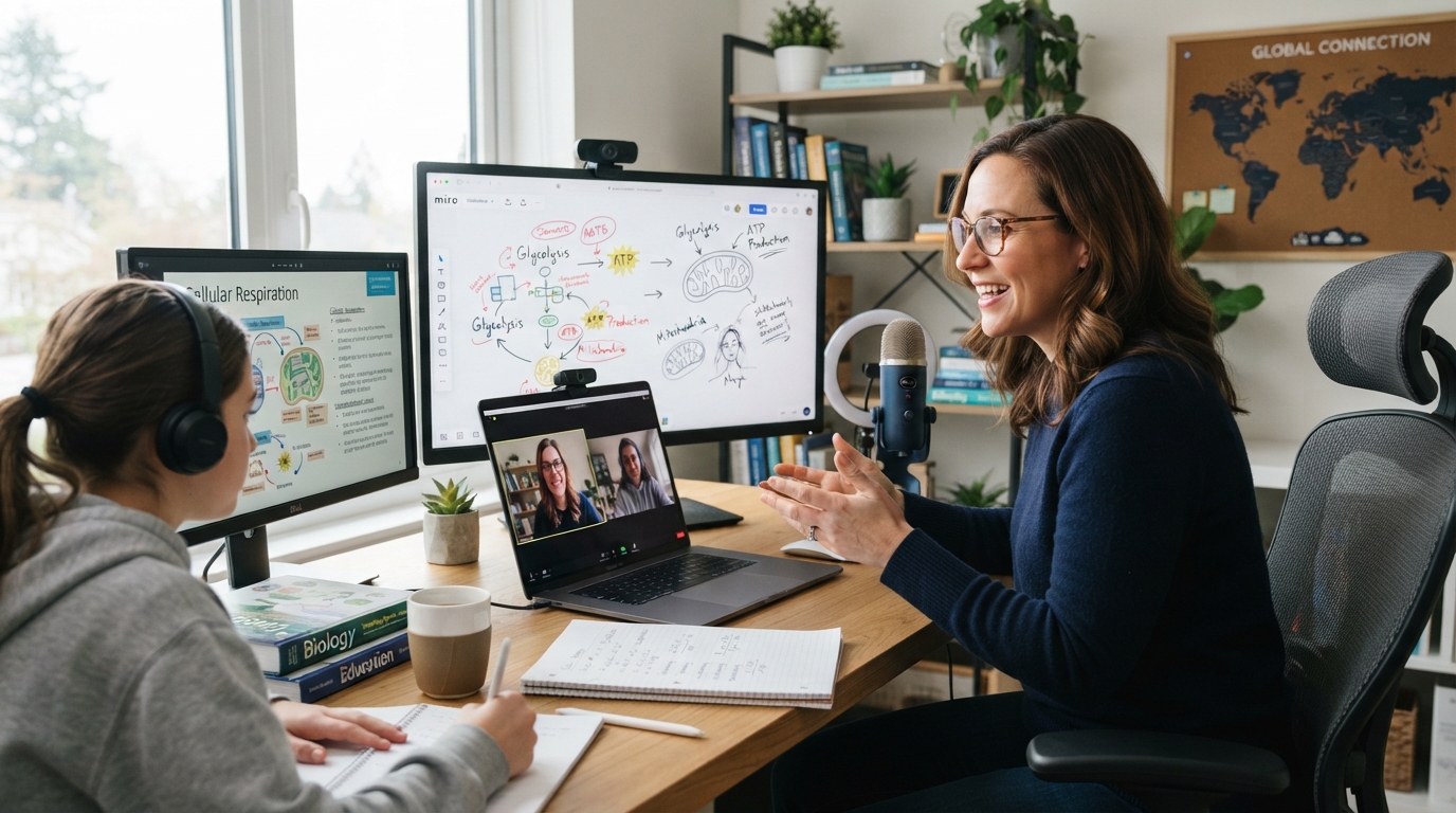 Online Tutoring and Teaching