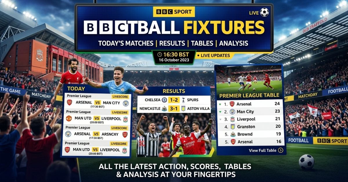 bbc football fixtures