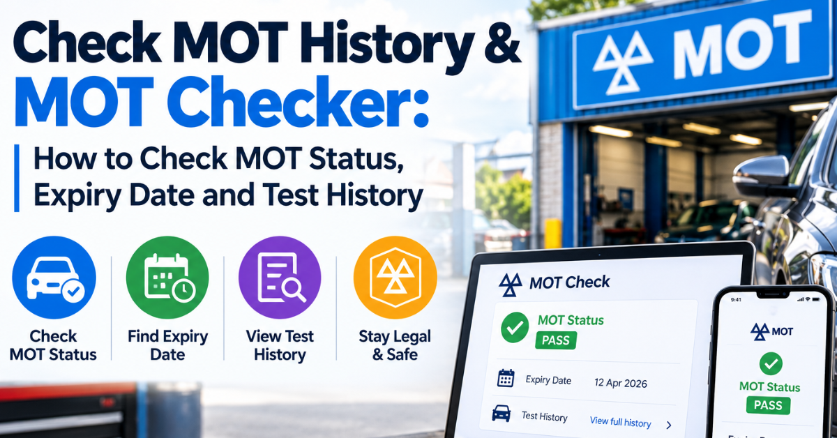 check mot history, mot checker