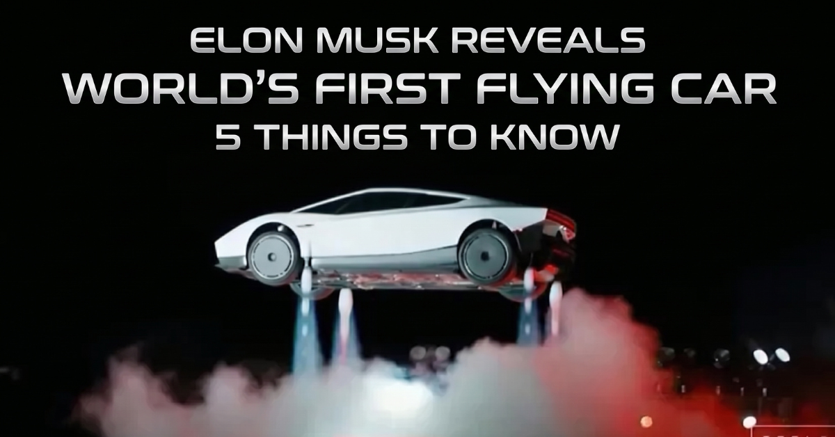 Elon Musk flying car