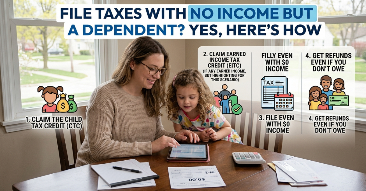 File Taxes With No Income
